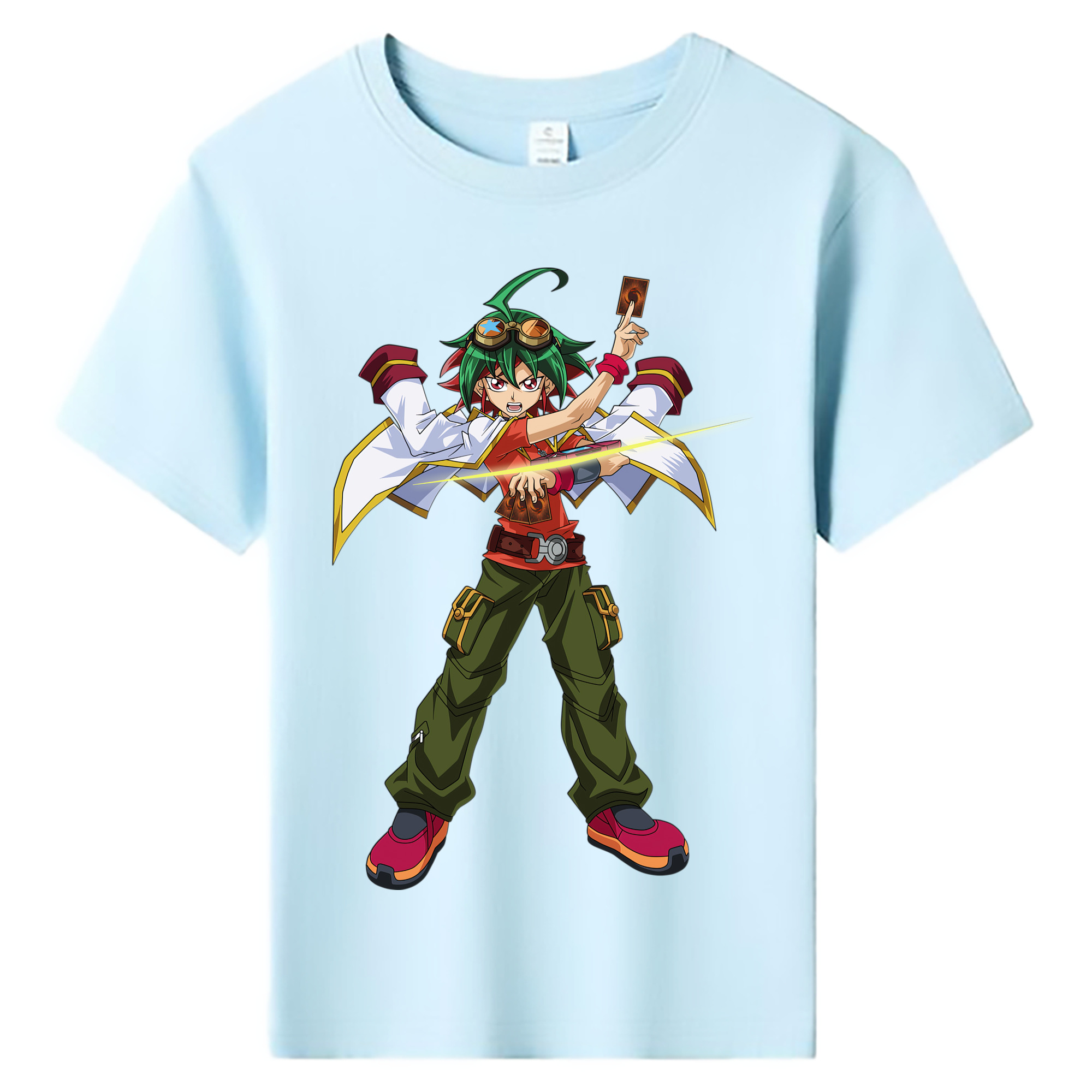 （画像用） 遊☆戯☆王 Yu-Gi-Oh! 綿100％キッズTシャツ（フロントプリント）